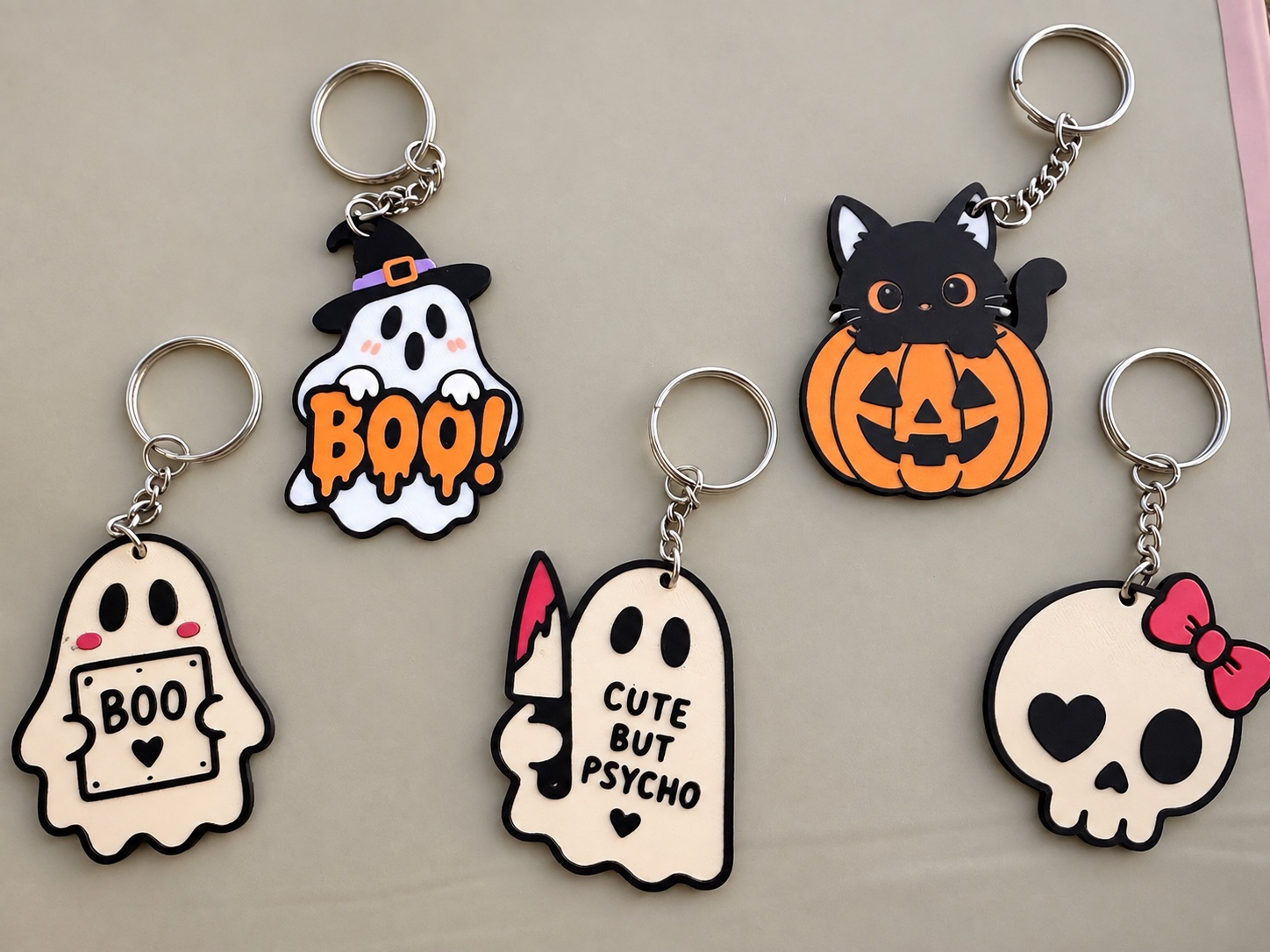 Halloween Keychain Set - 1