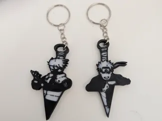 Portachiavi Kunai Ninja Naruto/Kakashi 