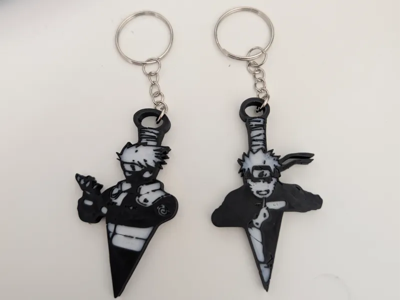 Portachiavi Kunai Ninja Naruto/Kakashi 