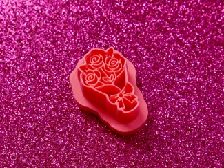 Bouquet of Flowers Polymer Clay Cutter