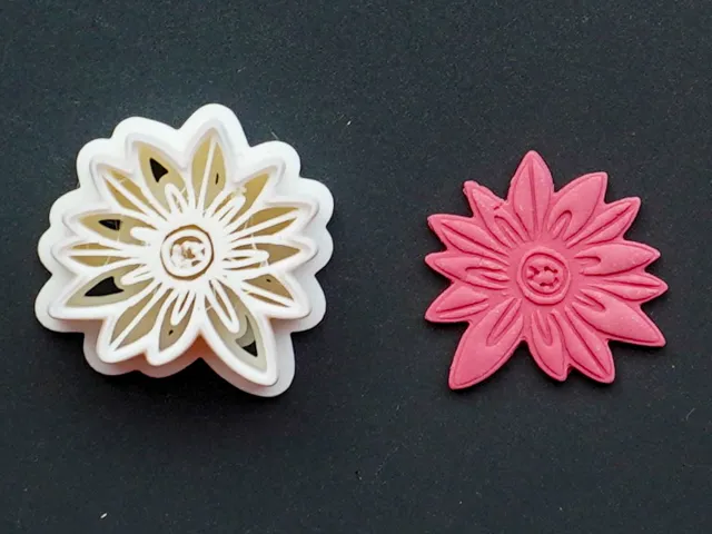 Flower Polymer Clay Cutter Earrings Necklace