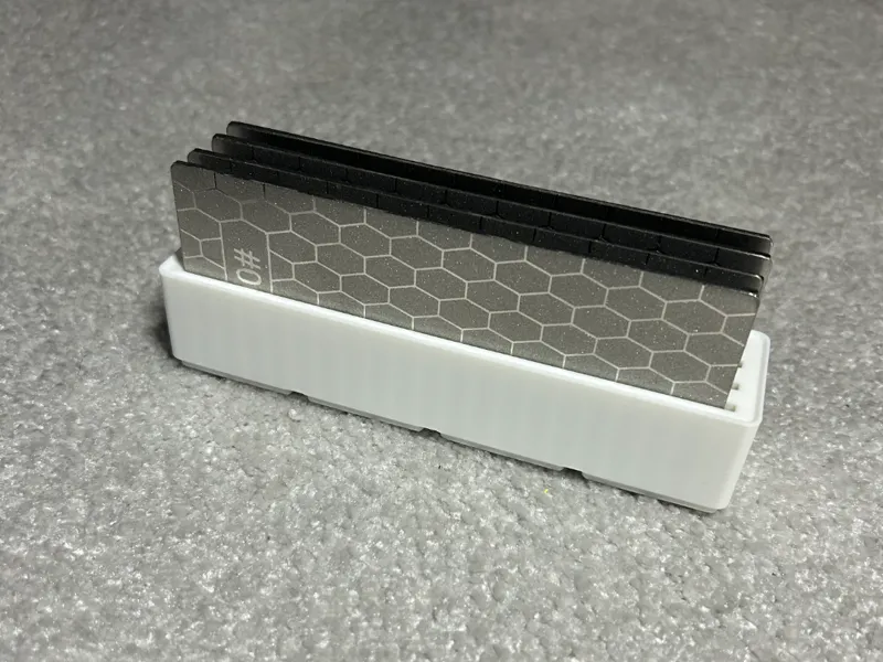 Gridfinity Diamond Sharpening Stone holder