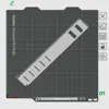 Model rotated 45° to fit on the A1 mini build plate.