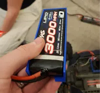Support batterie pour Traxxas Stampede — photo 2