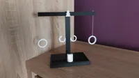 Better for A1 Mini No cut  (beam have 2 ver for better hole)
