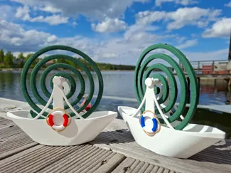 Mosquito Coil Holder Boat