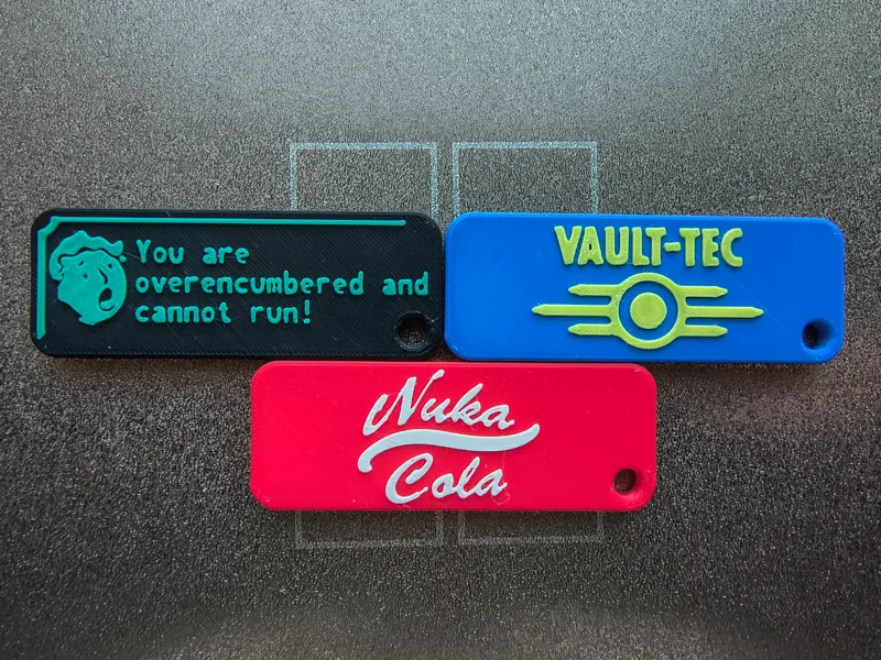 Fallout Can Tab Opener Keychains