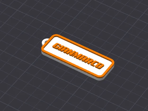 Keychain name GIANMARCO