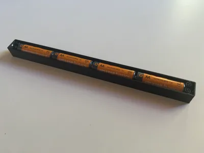 2-3-4 x AA Long Strip Battery Holder