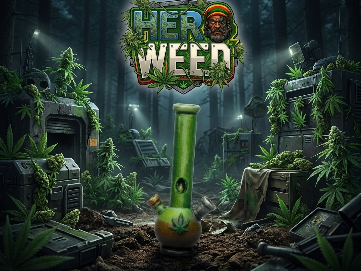 HERO WEED ONE BONG FOR YOUR MINIFIGURE