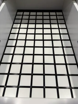 Gridfinity Base for Ikea Alex Drawer (3 plates)