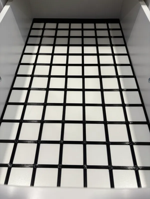 Base Gridfinity pour tiroir Ikea Alex (3 plateaux)