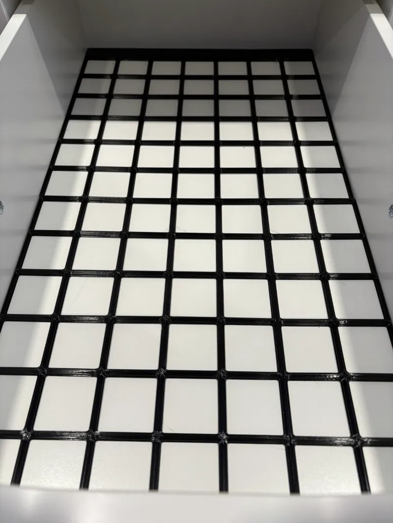 Gridfinity Base for Ikea Alex Drawer (3 plates)
