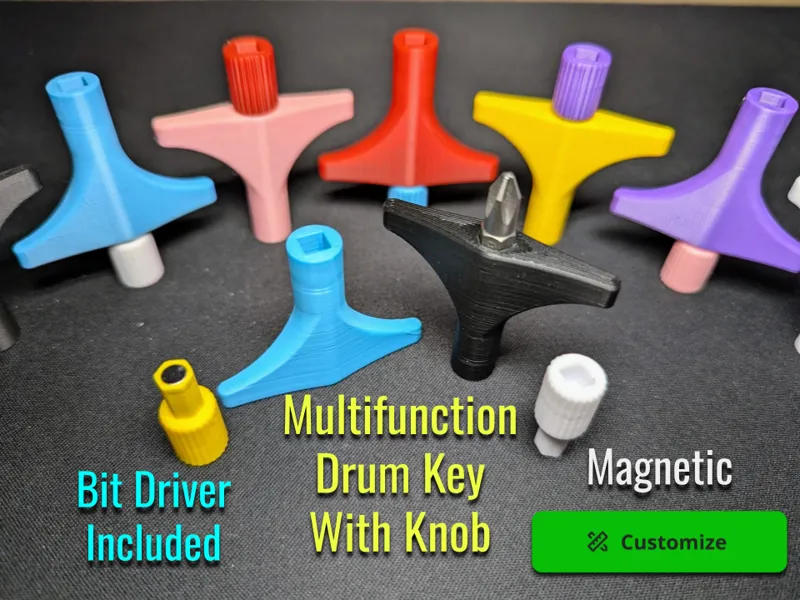 Multifuncion Drum Key