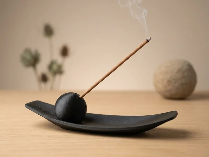 Minimalist Orb Incense Holder