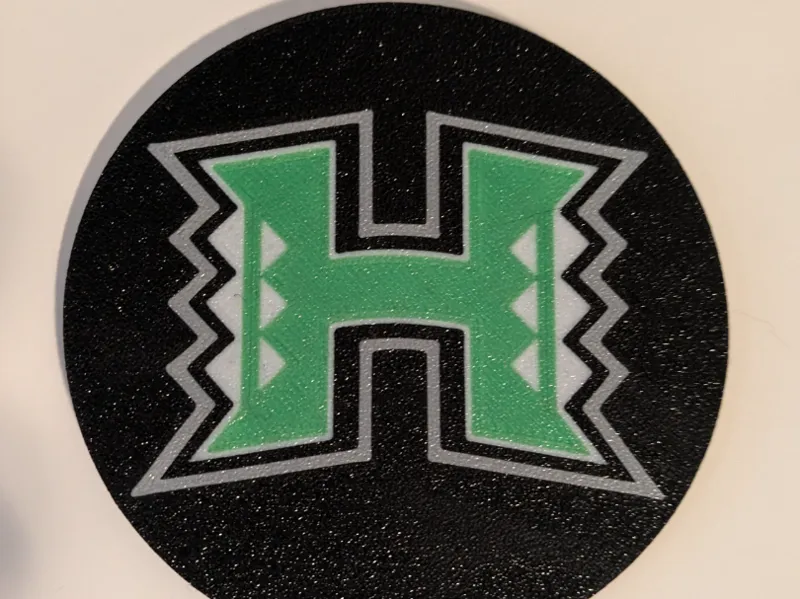 University of Hawai'i Rainbow Warriors Coaster