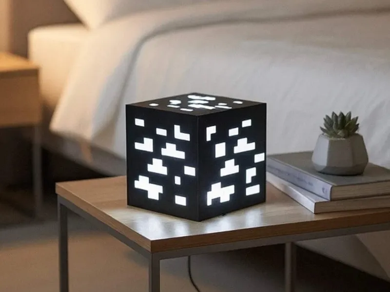 Mining Block LED Lamp | USB Pixel Cube Light