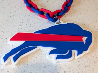 Buffalo Bills Hypechain w/Vanity Plate