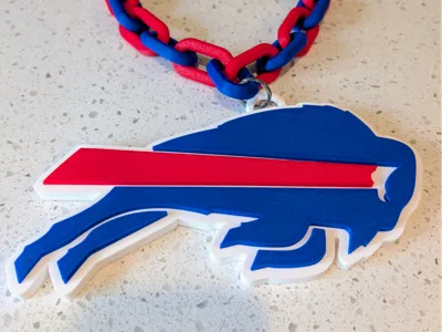 Buffalo Bills Hypechain w/Vanity Plate