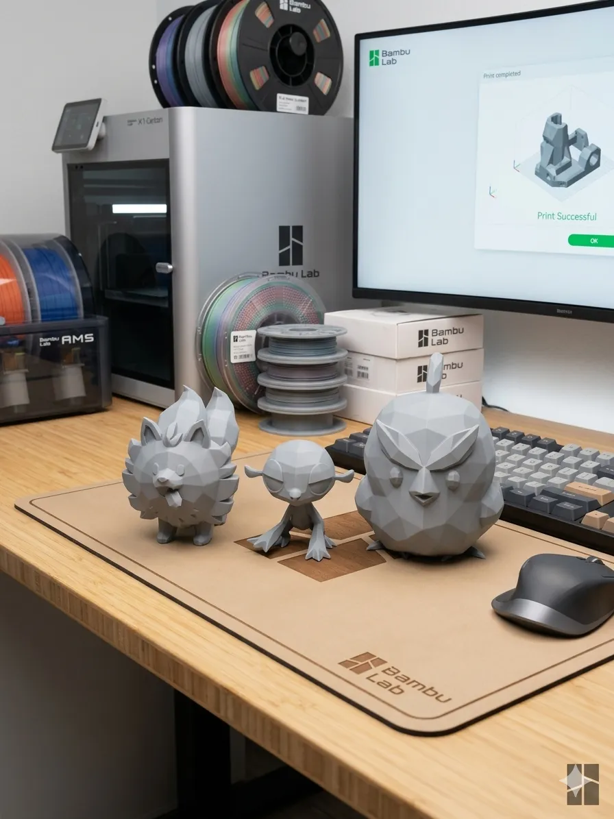 10th generation starters low poly - Free 3D Print Model - MakerWorld