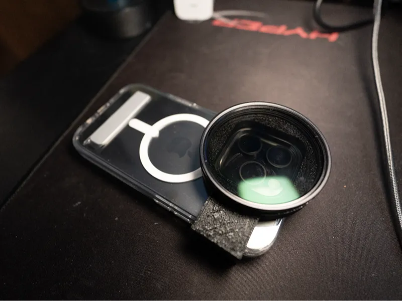 iPhone 16 Pro (w/ case) 67mm Filter Adapter