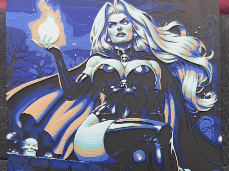 Lady Death - Hueforge