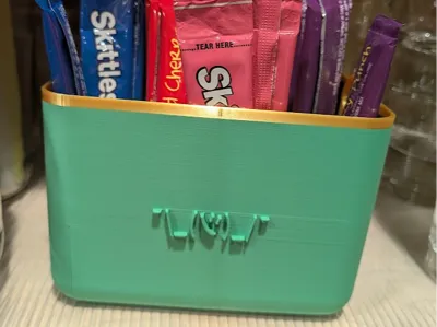 Flavored Water Packet Holder and Organizer