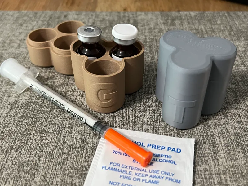 Injectable Vial Storage Boxes - 3 Sizes & Scalable