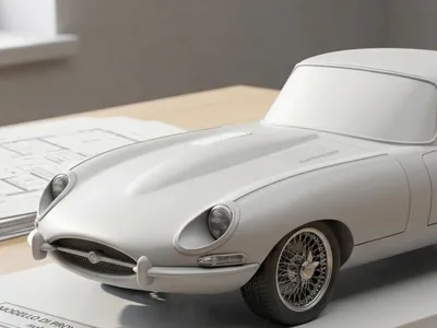 Jaguar E-Type 62'