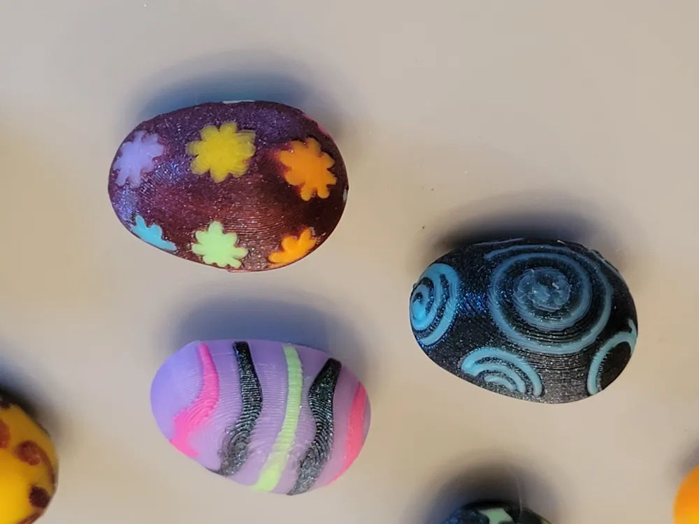 Crocs Jibbitz Set, Colorful Easter Eggs by kabendesign MakerWorld