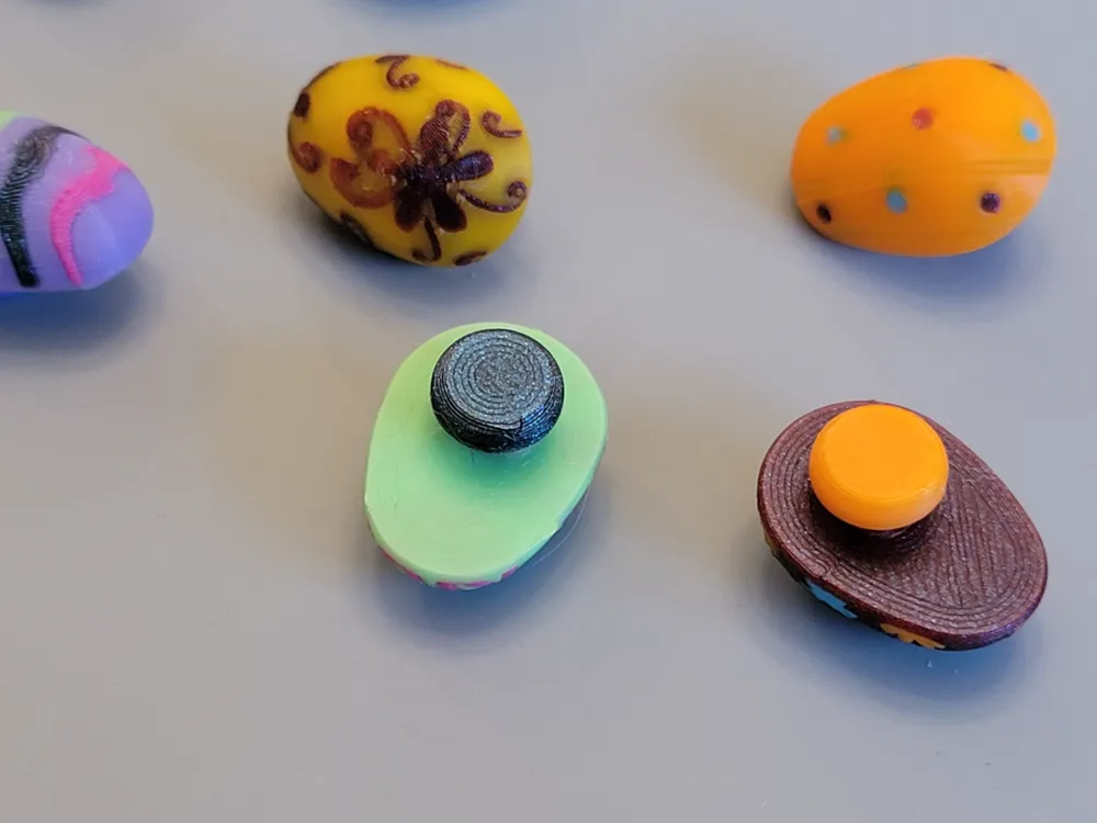 Crocs Jibbitz Set, Colorful Easter Eggs by kabendesign MakerWorld