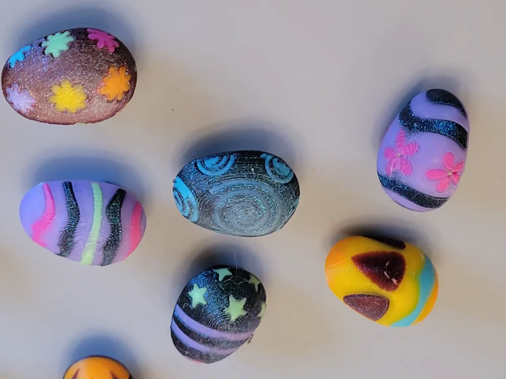 Crocs Jibbitz Set, Colorful Easter Eggs by kabendesign MakerWorld