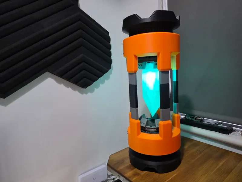 Satisfactory Power Shard lamp