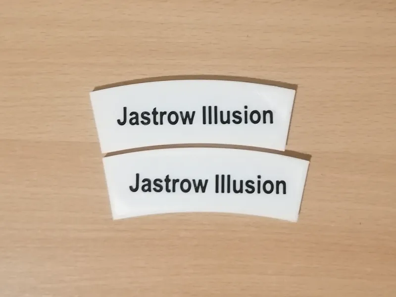 Jastrow Illusion