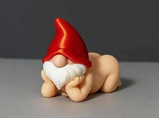 christmas funny gnome