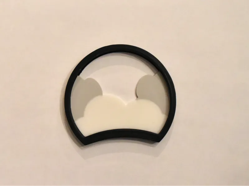 Cloud/Smoke Background Modular Ear Insert