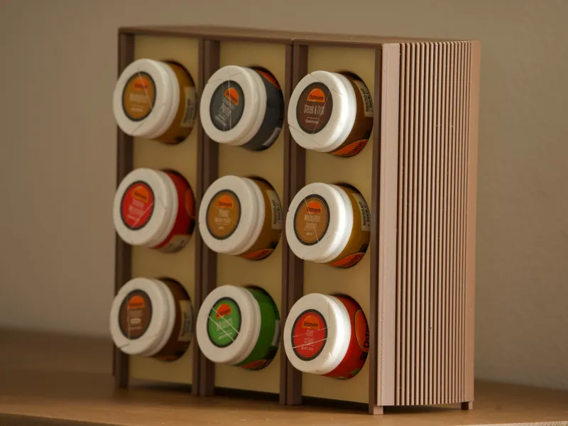 Spice organizer (can be modular expanded)