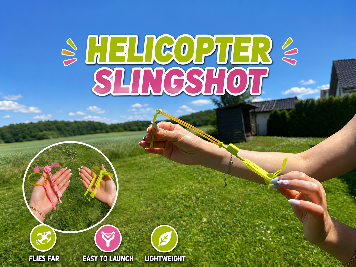 Helicopter Slingshot 