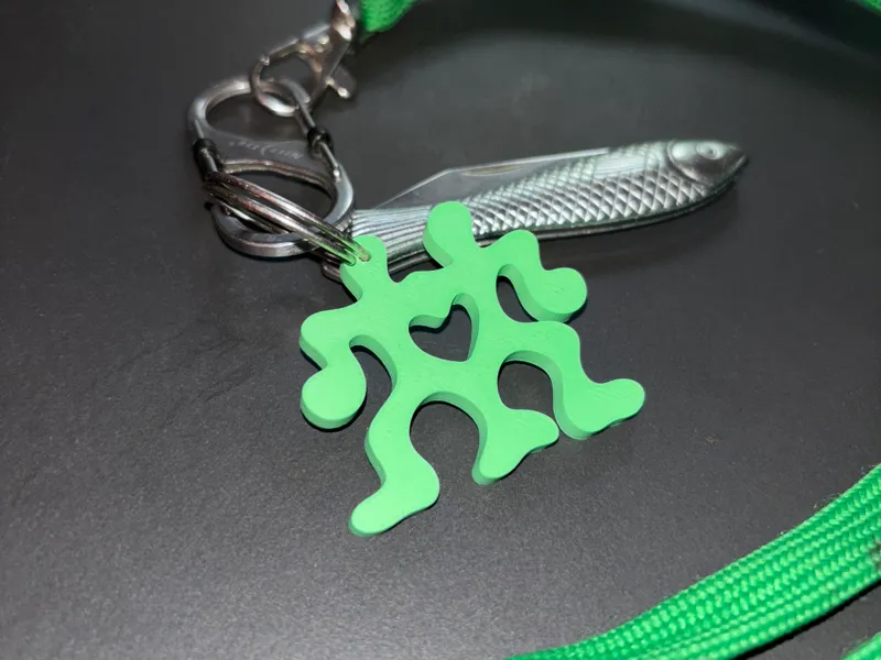 Valentines Day Couple Keychain