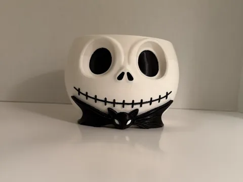 Organizador: Jack Skellington Bowl | Halloween Candy Dish — referencia de MakerWorld
