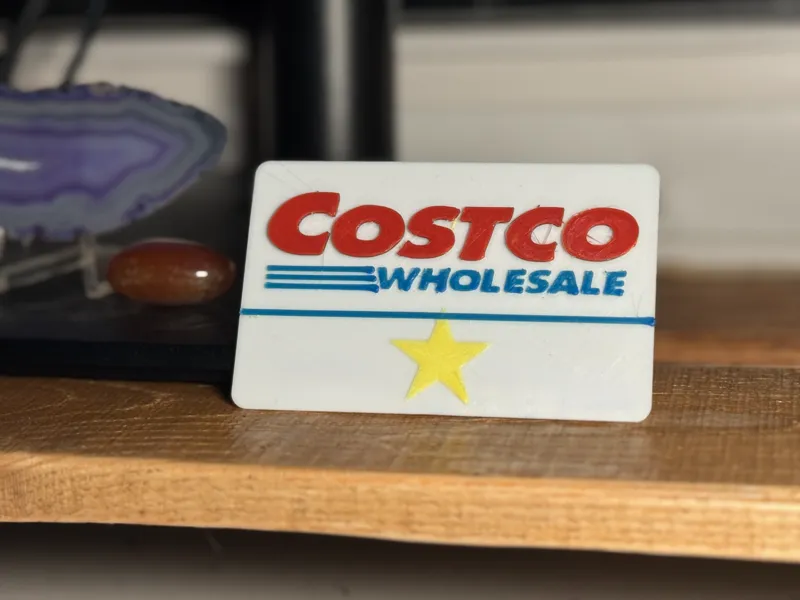 Costco Membership Card (No AMS!)