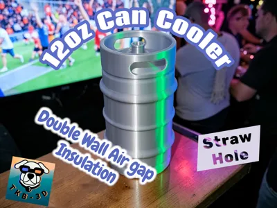 Keg 12oz Soda Can Cooler