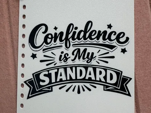 Confidence Notebook Cover