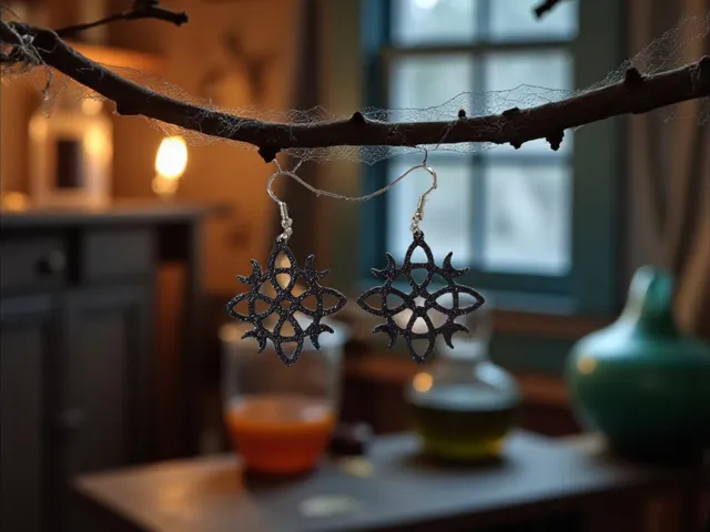 Witches' Knots earrings