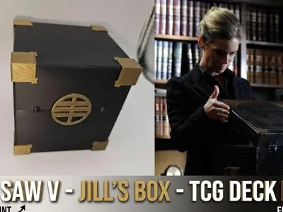Saw V: "Jill's Box" TCG Deck Box
