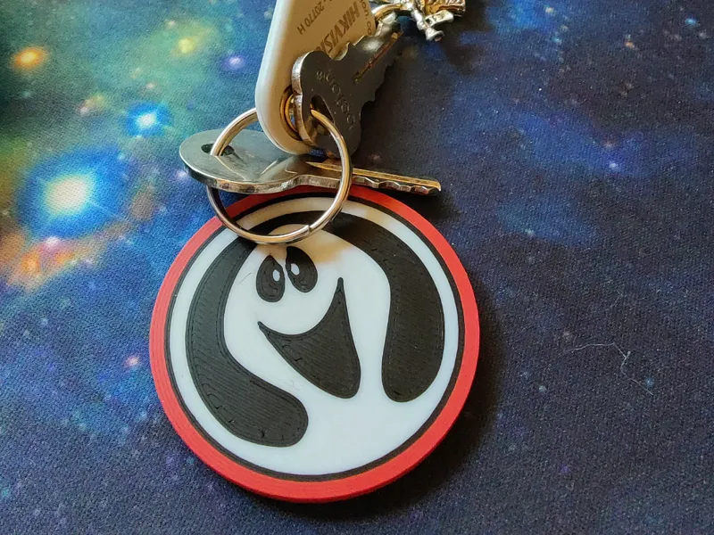 Filmation Ghostbusters Keychain