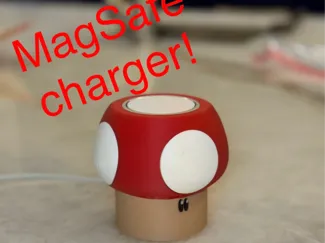 Super Mario Mushroom Magsafe Charger