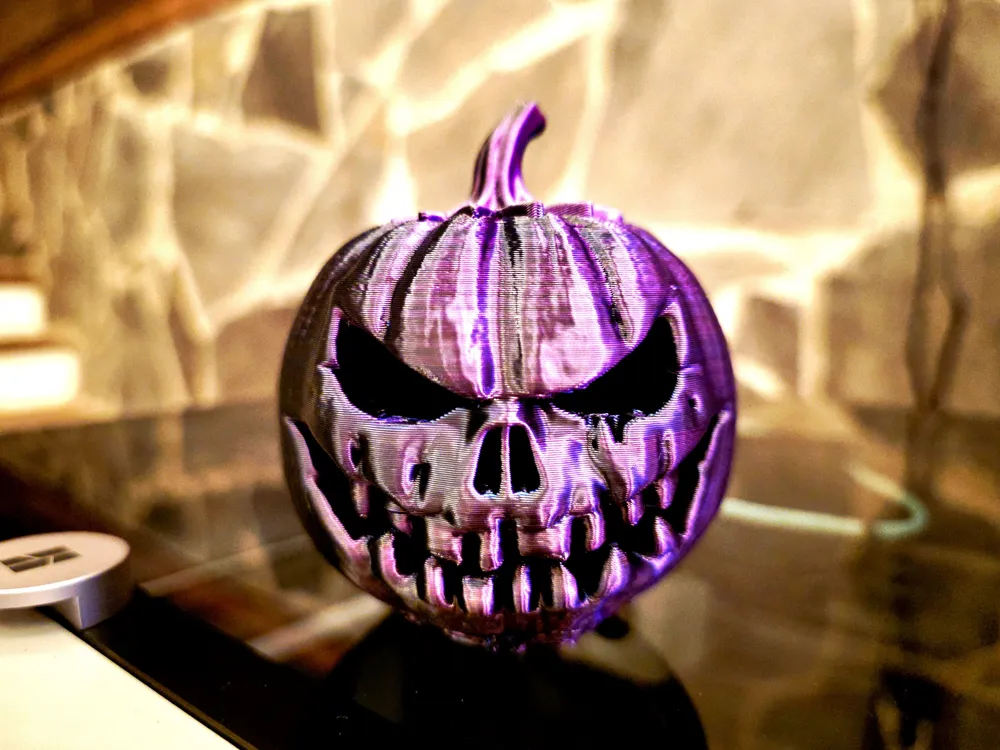 Halloween Pumpkin Skull by DTM247 MakerWorld: Download Free 3D Models