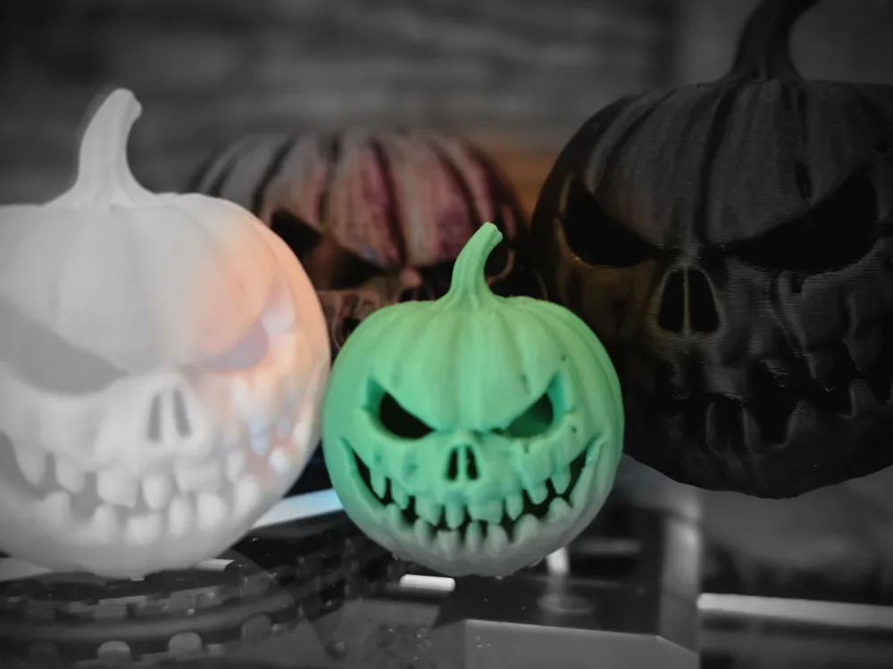 Halloween Pumpkin Skull by DTM247 MakerWorld: Download Free 3D Models