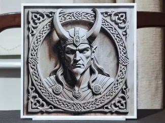 Carved Loki - HueForge 4 Color